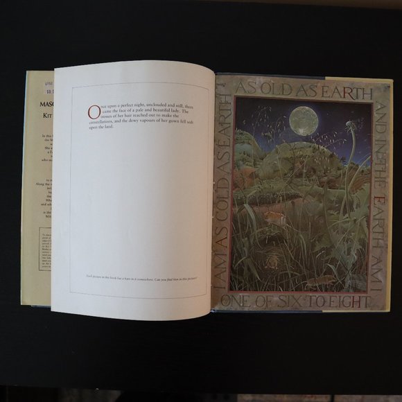 MASQUERADE 1st Edition by Kit Williams Hardcover Book / Masquerade First Edition - Picture 3 of 6